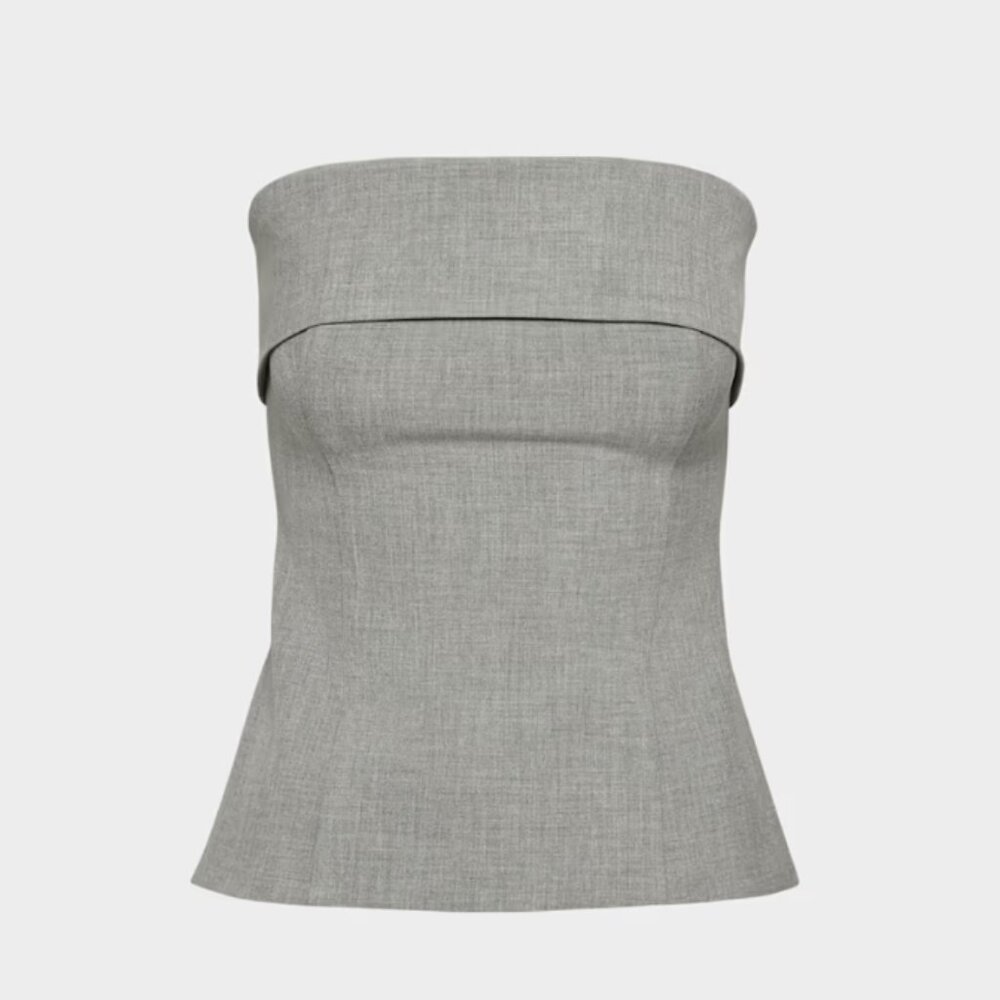 Babaton Element Tube Top - (Re)ssential Softly structured strapless blouse - Picture 3 of 13